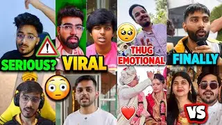 MATTER is getting SERIOUS?😰 FULL STORY🚨 Emotional Speech🥺 Spraygod,Admino Gaming,thug,Mortal WEDDING