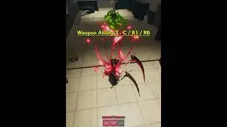 Scythe weapon showcase in Roblox Hunty Zombies #roblox #huntyzombie #shorts