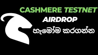 Cashmere testnet airdrop | e money sinhala | srilanka e money
