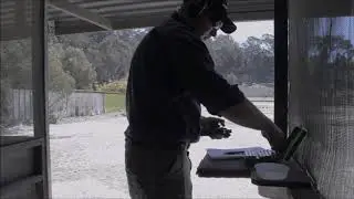 S&W Model 29 .44 Magnum. Field Pistol Metallic Silhouette. Hits and Misses!