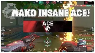 DRX MAKO INSANE ACE AGAINST PRX IN GRANDFINALS| VCT PACIFIC GRANDFINALS