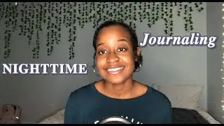 Wanna sleep better at night? ...DO THIS BEFORE BED!! (Nighttime Journaling Edition)