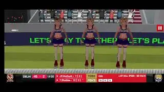Indian cricket premier league gameplay video