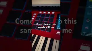Come chop up this sample with me #mpckey37 #sample #viralshort #chop #mpcbeatmaking #beatmaking