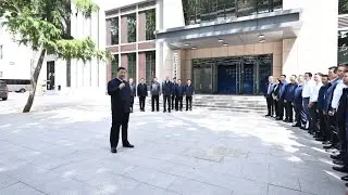 Xi inspects Shijiazhuang in north China's Hebei Province