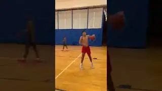 A.J. Gray Hartford Basketball Commit flying