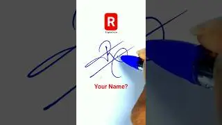 Signature ideas for R | R Signature Style | Letter R Signature | Signature of R #shorts #signature