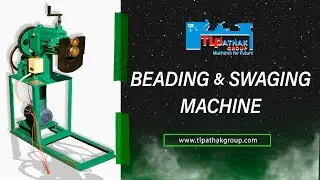 Beading and Swaging Machine by TL PATHAK GROUP #sheetmetal #ductwork #roofing #metalart #industrial