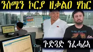ንሰሜን ኮርያ ጉዳ ዘቃልዐ ናይ ኮምፒተር ክኢላ