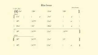 Blue bossa 140 bpm play along
