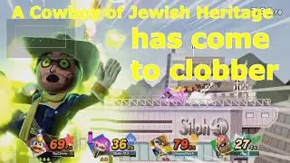 The Cowboy of Jewish Heritage has come to clobber. (Smash Highlights)(Gym Class)