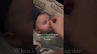 baby face massage 👶💆&zwj;♀️