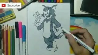 Tom and Jerry Cartoon Drawing Easy
