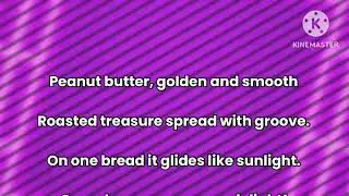 Peanut Butter, Golden & Smooth (Sora 2) - Unofficial Music Lyric Video