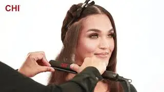 Incredible Shine For Textured Hair With CHI Titanium Flat Iron
