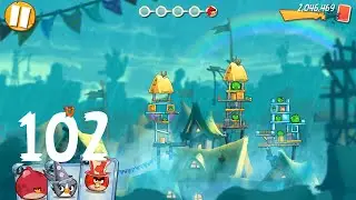 Angry Birds 2: level 102, 3Star
