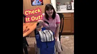 Folding Stair Climbing Shopping Cart Review!