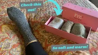 Hate cold feet? You need these FYC Wool Socks! #socksoftheday #christmas2024 #giftsforher