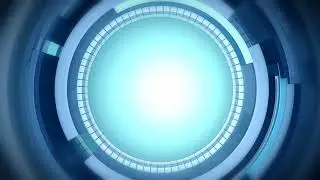 Video Background - Blue Circles 