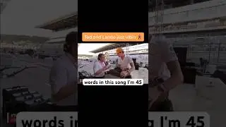 Lando Norris and Ted Kravitz Vibing 😂😎 #trending #formula1 #landonorris #f1