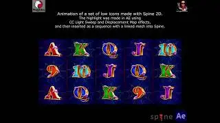 Animation of a set of low icons made with Spine 2D #spine2d #animation #madewithspine