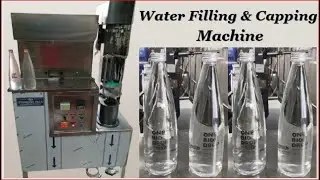 Water Filling & Capping Machine Manufacturer|+90 90250 70102 | #waterfillingmachine #cappingmachine
