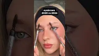 2025 vs 2026 which is best #trending #eyebrows #beauty #shorts