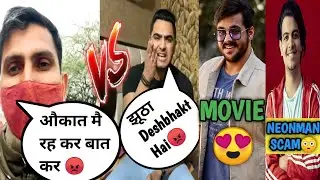 Neonman Scam | Royal Soldiers Vs Paras thakral Fight Full Explian | Carryminati | Ashishchanchlani |