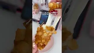 Craving satisfied (˶˃ ᵕ ˂˶) #goodseoul #koreancorndog #koreanfood #corndog #koreanfoodmukbang