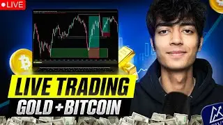 Live Bitcoin Trading | Live Gold Trading | 23 JAN