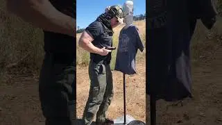 Demo Rino position on Rubber Dummy target Wtac Training