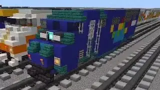 Minecrafter's Tutorial How to make a Amtrak 457 Be Track Smart F59PHI