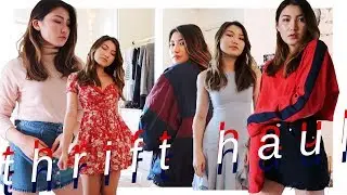 GOODWILL TRY ON TRIFTF HAUL (сделай сам + находки 90-х)