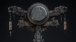 ATONE - Warrior Totem - game ready model