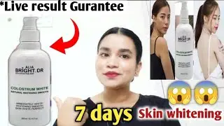 Alia bright dr colostrum white using @Meesho Skin whitening Product beauty dr | 2023