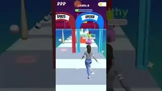girl runner 3d #short #video #game #gameplay #buttclashgameplaywalkthrough #