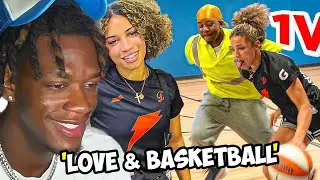 Love & Basketball? Cashier 1v1 D1 WNBA Prospect For Her Heart