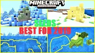 TOP 10 BEST MINECRAFT SEEDS TO USE IN 2019 ( Pocket + Win10 Edition)