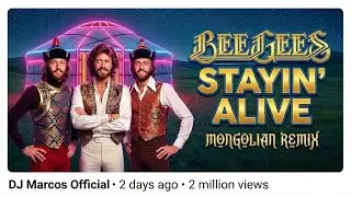 Stayin' Alive - Mongolian Throat Singing Remix @DJMarcosOfficialClup