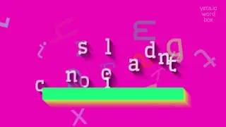 CONSOLIDANT - HOW TO SAY CONSOLIDANT?