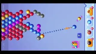 Bubble shooter Android gameplay l bubble shooter l bubble shooter game level 135-137l bubble shooter