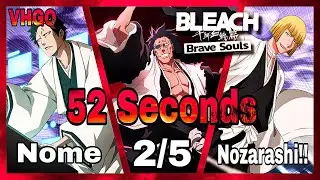 Nozarashi Power!! | Very Hard Guild Quest Espada Melee | Bleach Brave Souls