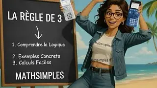 La regle de 3/ apprendre par l’exemple facilement 😳produit en croix📍🔴