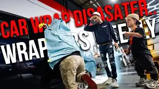 FIRST DAY WORKING AT A WRAP SHOP *GONE WRONG* I Wraptors Weekly S4E4