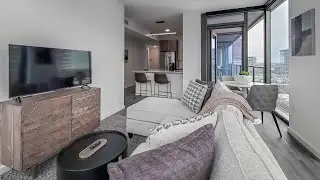 A furnished West Loop two-bedroom #1213 at the new One Six Six