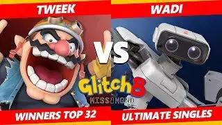 Glitch 8 SSBU - TSM | Tweek (Wario) Vs. WaDi (ROB) Smash Ultimate Tournament Winners Top 32