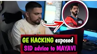 Sid bhai angry on Global eSports | Sid advice to MAYAVI