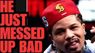 GERVONTA DAVIS JUS ENDED HIS CAREER 