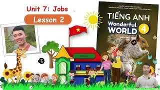 English 4-Wonderful World-Unit 7: Jobs - Урок 2: Он работает в больнице
