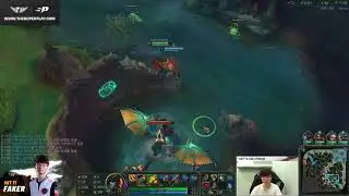 SKT T1 Faker - Gangplank vs Cassiopeia - Rox Kuzan Mid Lane (22/2/2018)